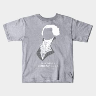 Maximilien Robespierre - Minimalist Portrait Kids T-Shirt